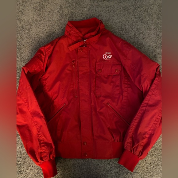 Vintage Coke Light Bomber Jacket - Picture 4 of 5